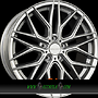  VALENCIA 8x18 5x100 ET35.00 titanium silver