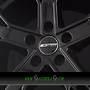  GUNNER 10x22 5x130 ET38.00 glossy black