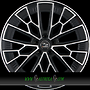 FONDMETAL 1972 9x20 5x114,3 ET34.00 glossy black machined