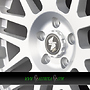  COMBAT CV 7x17 5x139,7 ET5.00 silver matt lip + cap polish