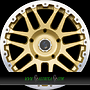  COMBAT CV 8x17 6x139,7 ET50.00 gold matt lip + cap polish