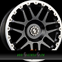  COMBAT CV 9x20 6x139,7 ET45.00 black matt lip + cap polish
