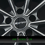  TOTALE 10,5x22 5x130 ET38.00 matt anthracite diamond