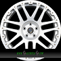  COMBAT CV 8x18 5x120 ET56.00 silver matt lip + cap polish