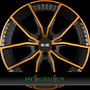 FONDMETAL ELATHA 9,5x21 5x112 ET41.00 glossy black bronze machined