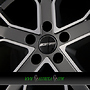  GUNNER 10x21 5x130 ET38.00 matt anthracite diamond