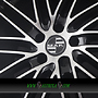 MAK LEIPZIG 9,5x22 5x130 ET68.00 black mirror face