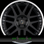  COMBAT 10x22 6x139,7 ET25.00 black matt lip polish