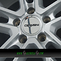 CARMANI CA 20 LUDWIG 9,5x19 5x112 ET45.00 white silver (ws)