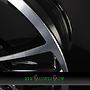  MAMMUT 5 7x17 5x114,3 ET45.00 nero s machined - schwarz glanz frontpoliert