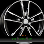 DBV FLORIDA KF 7x16 5x112 ET41.00 dark - schwarz glänzend frontpoliert