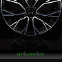 AEZ TORONTO 8x18 5x108 ET42.50 dark - schwarz glänzend frontpoliert