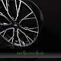AEZ TORONTO 8x18 5x108 ET42.50 dark - schwarz glänzend frontpoliert