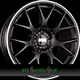 BBS CH-R  8,5x19 5x112 ET48.00 schwarz matt mit edelstahl anfahrschutz