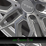  VALENCIA 8x18 5x108 ET45.00 silver diamond