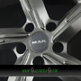MAK QVATTRO 8,5x21 5x112 ET33.00 matt titan