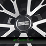 FONDMETAL KARI 8x18 5x112 ET34.00 glossy black machined