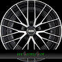 FONDMETAL KARI 8x18 5x112 ET34.00 glossy black machined