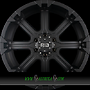  R13 9,5x22  ET15.00 matte black