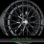 FONDMETAL KARI 9x21 5x112 ET39.00 glossy black