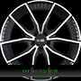 FONDMETAL ELATHA 8,5x21 5x112 ET19.00 glossy black machined