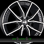 FONDMETAL ELATHA 8,5x21 5x112 ET19.00 glossy black machined