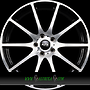PLATIN P 113 9x19 5x114,3 ET40.00 black polished
