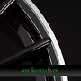  GOTICA 8x18 5x112 ET45.00 black glossy lip polished