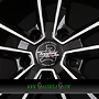  GIORGIONE 9,5x19 5x112 ET39.00 black glossy polished