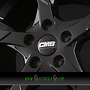 CMS C18 7,5x17 4x100 ET35.00 cbg schwarz glanz