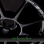 OZ CHALLENGE HLT 13x18  ET65.00 matt black + white lettering