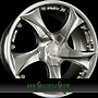 KESKIN KT 9 Malik 8,5x17 4x100 ET30.00 hyper black (hb)