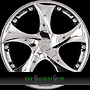 KESKIN KT 9 Malik 8x19 5x112 ET20.00 chrom (ch)