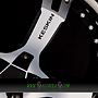 KESKIN KT10 Humerus 9x20 5x112 ET45.00 matt black front polish steel lip (mbfs)