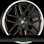 KESKIN KT14 CONCAVE 8,5x20 5x112 ET43.00 matt black steel lip (mbsl)