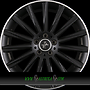 KESKIN KT18 TURBO 10x22 5x112 ET50.00 matt black lip polish (mblp)
