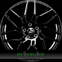  UA20 COBRA 8,5x19 5x112 ET35.00 black painted
