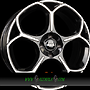 MAK MONZA 7,5x18 5x110 ET34.00 black mirror face