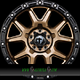 TOMASON TN OFFROAD 8x18 5x112 ET45.00 bronze / black