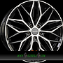 CARMANI CA 26 MAX 7x17 5x100 ET51.00 black polish (bp)