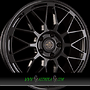 FONDMETAL 9EVO 7x17 5x114,3 ET40.00 glossy black