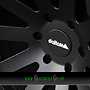  HANMA 8,5x18 6x130 ET40.00 rugged schwarz matt