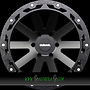  HANMA 8,5x18 6x130 ET40.00 rugged schwarz matt