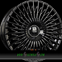 KESKIN KT X1 8,5x19 5x108 ET40.00 black painted (bp)