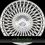 KESKIN KT X1 8,5x19 5x108 ET40.00 silver front polish (sfp)