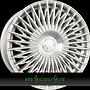 KESKIN KT X1 8,5x19 5x108 ET40.00 silver front polish (sfp)