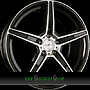 AXXION AX7 9x20 5x120 ET25.00 schwarz hochglanzpoliert (sp+)