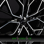 TIARA 8x18 5x112 ET30.00 glanzschwarz poliert