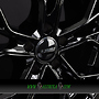  TIARA 8,5x20 5x108 ET45.00 glanzschwarz