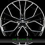  TIARA 8x18 5x112 ET45.00 glanzschwarz poliert